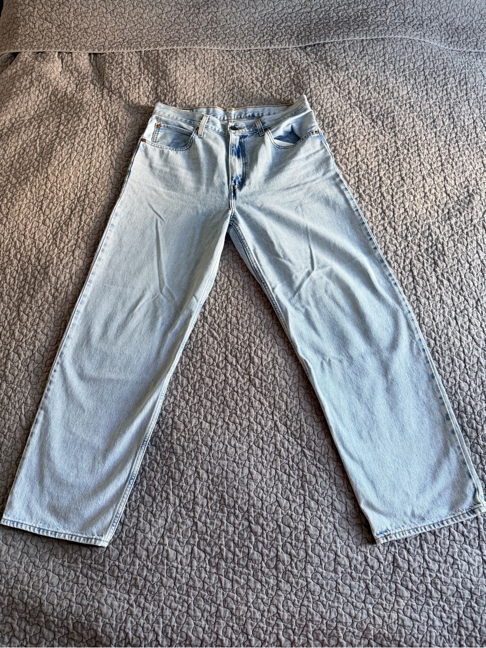 Levi's Women's Light Blue Wide Leg Jeans